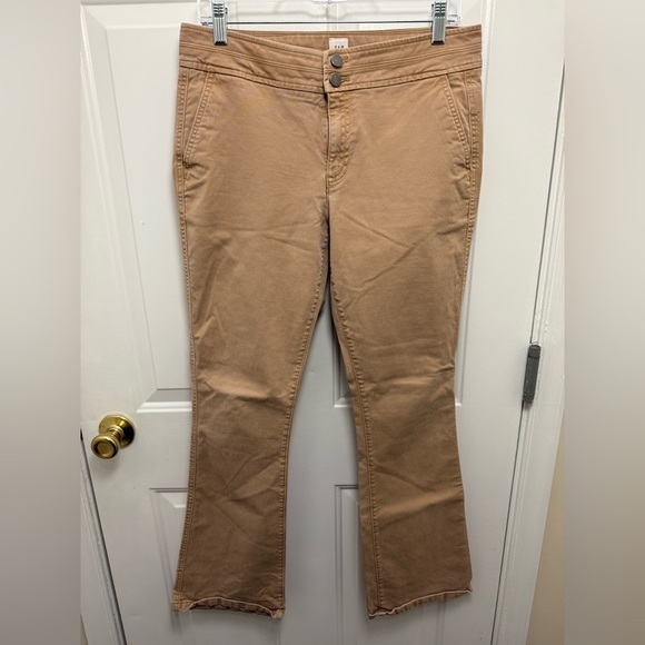 GAP Pants - Gap Khaki Baby Boot Flare Pants Size 10R Women’s Casual